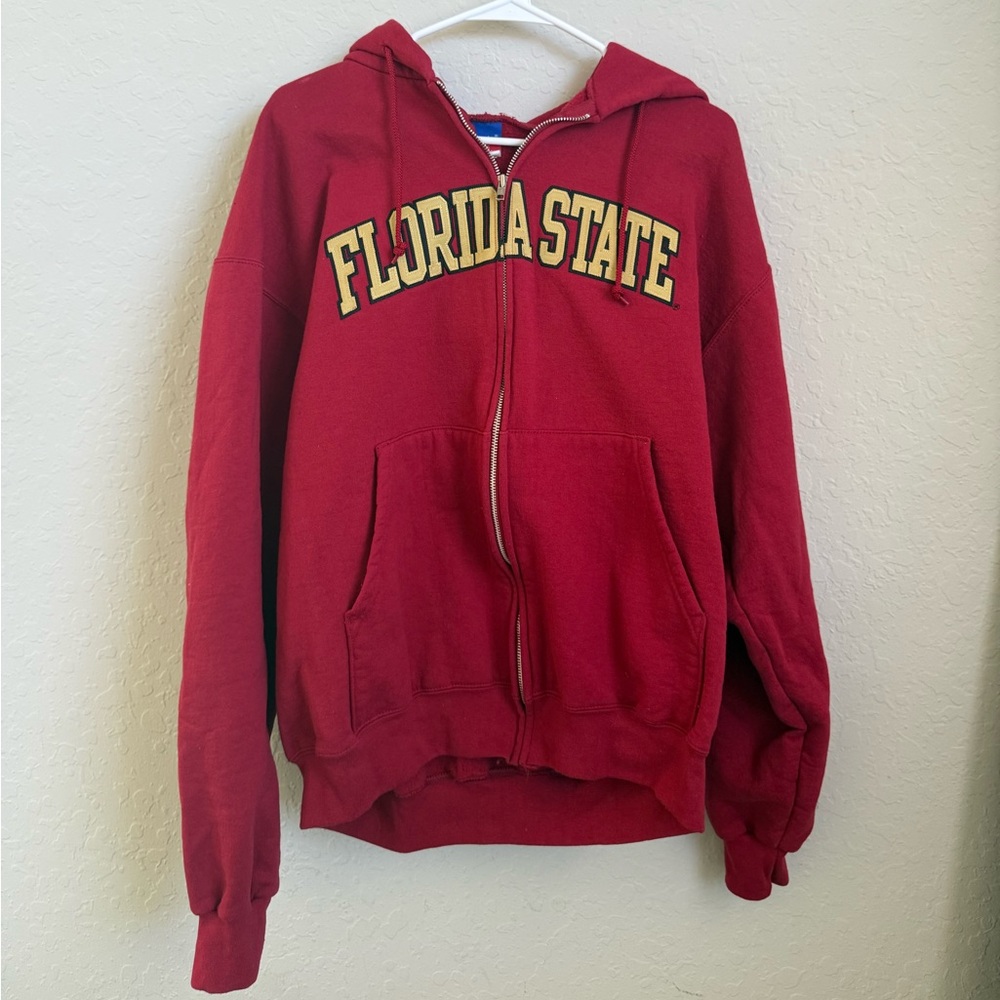 Champion Red Athletic Hoodie